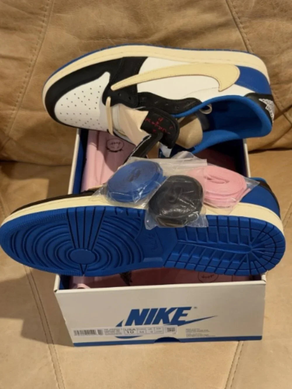 Travis Scott fragment design Nike Air Jordan 1 Low OG SP